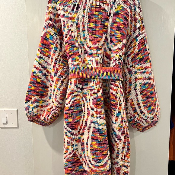 Farm Rio Rainbow Wild Hearts Cardigan - Picture 4 of 4